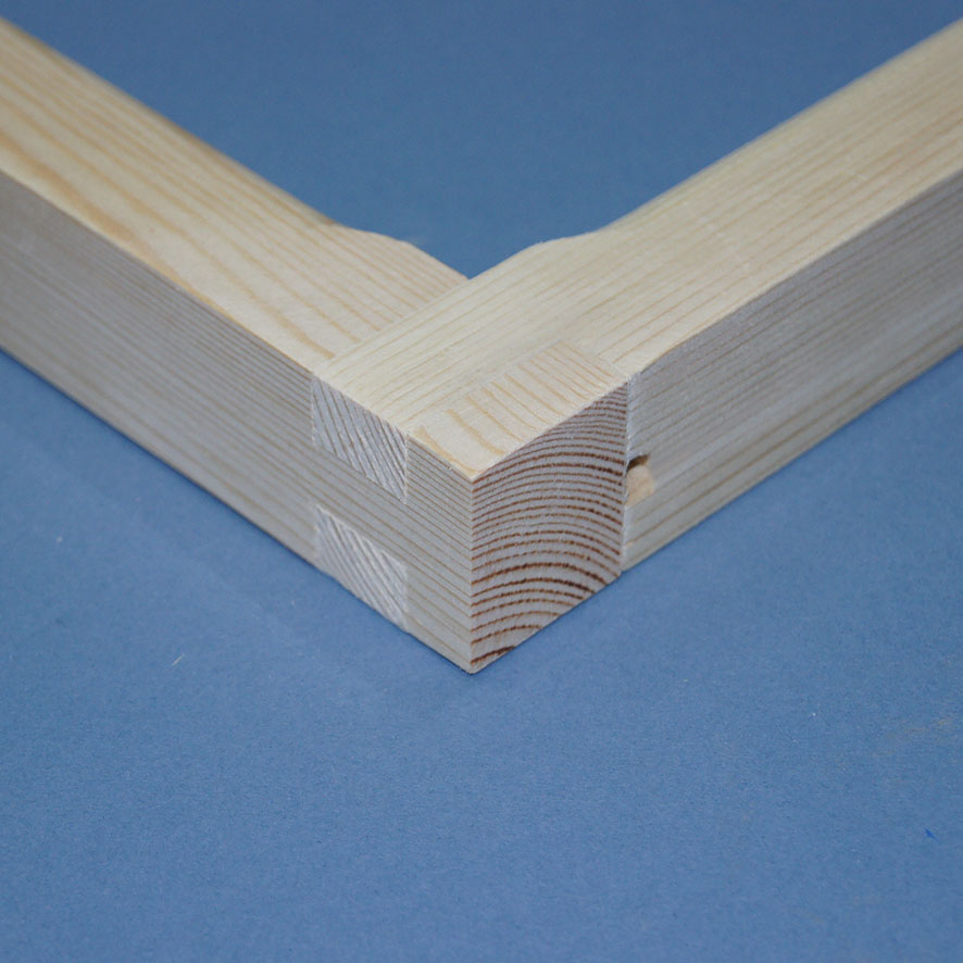 BASTIDOR MADERA 3,5X3,5 CUÑA SIN TELA
